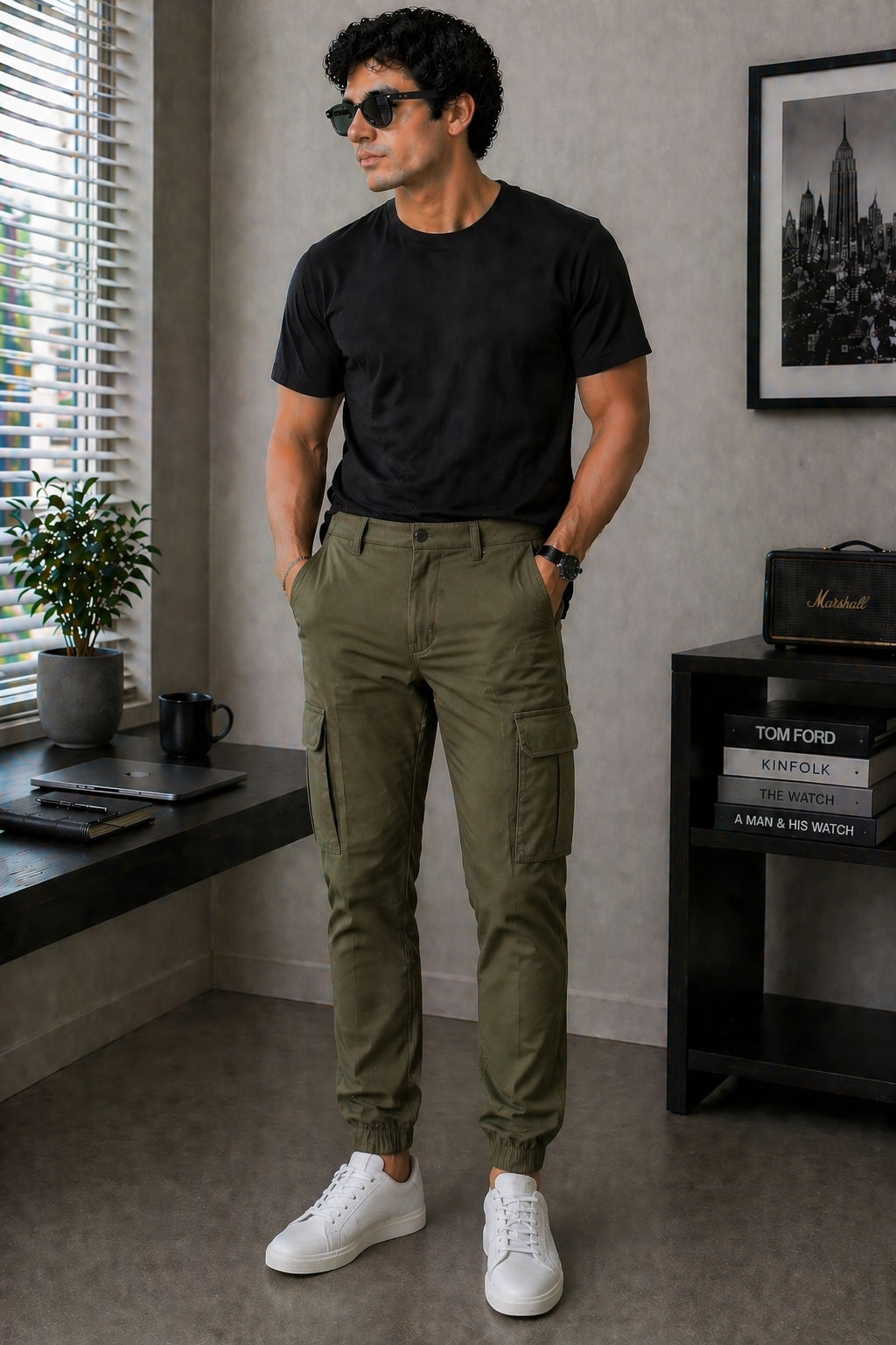 Olive Cargo Pants