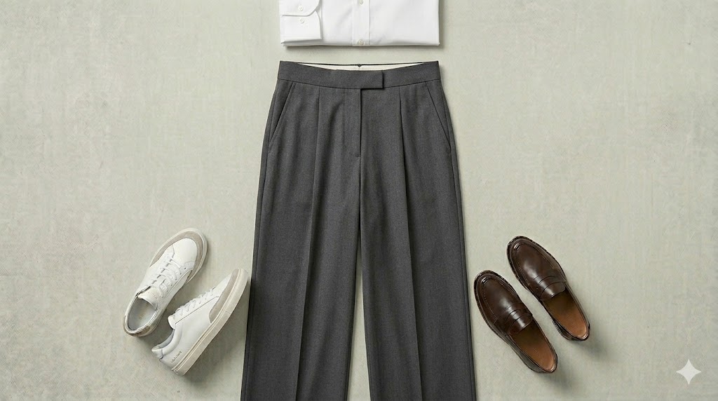 Wide Leg Trousers
